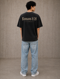 Black Vintage Verse Tee