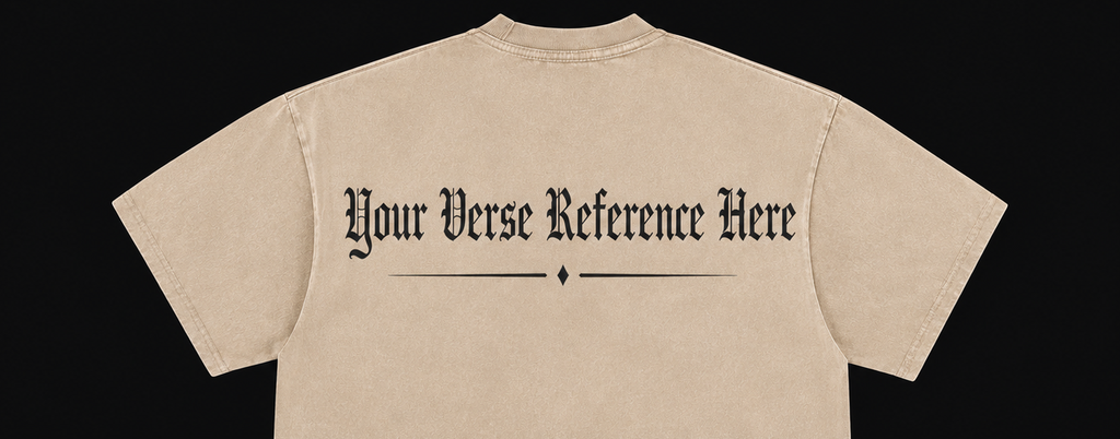 Tan Vintage Verse Tee