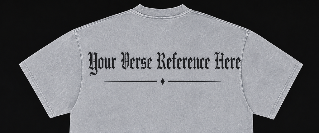 Grey Vintage Verse Tee