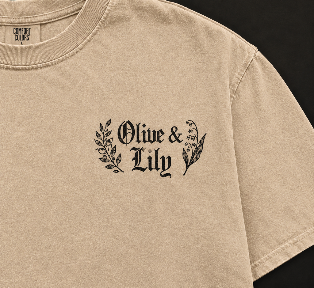 Tan Vintage Verse Tee